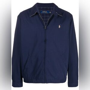 Polo by Ralph Lauren Men’s Navy Harrington Zip Jacket Size XL